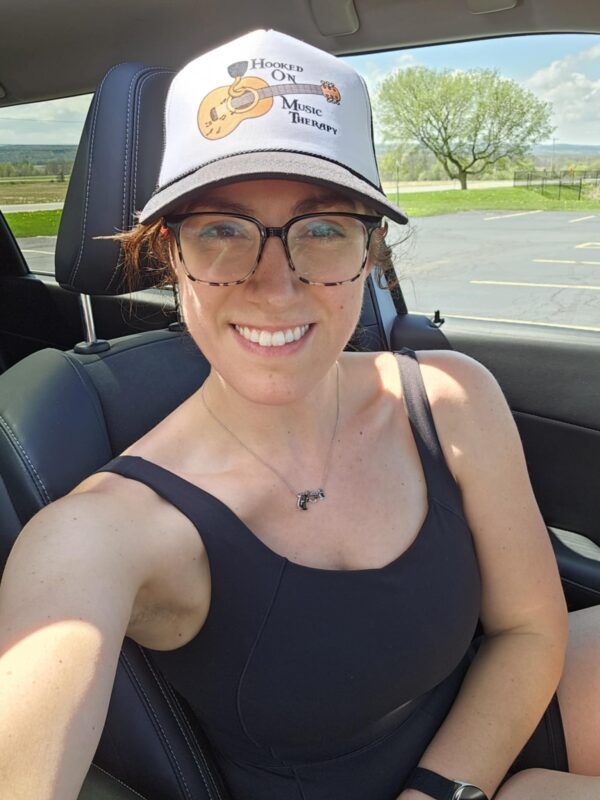 Hooked on Music Therapy Trucker Hat