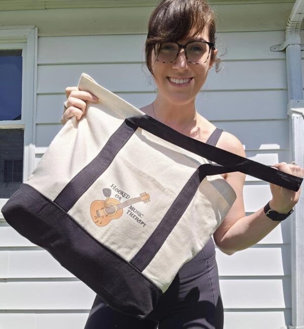 Hooked on Music Therapy Large Bag